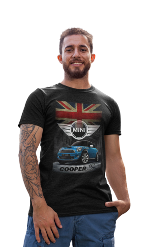 MĘSKA KOSZULKA MOTORYZACYJNA MINI COOPER S 4