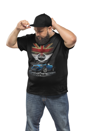 MĘSKA KOSZULKA MOTORYZACYJNA MINI COOPER S 5