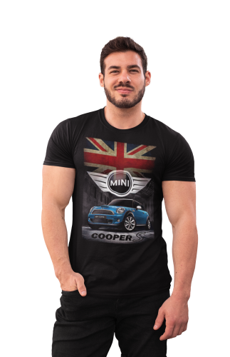 MĘSKA KOSZULKA MOTORYZACYJNA MINI COOPER S 8