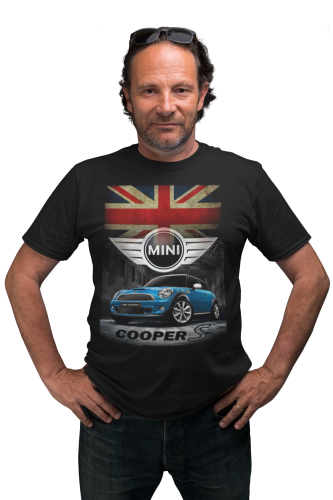 MĘSKA KOSZULKA MOTORYZACYJNA MINI COOPER S 9