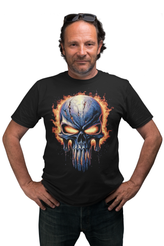 MĘSKA KOSZULKA FILMOWA  PUNISHER CZACHA 9
