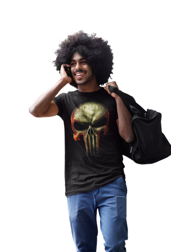 MĘSKA KOSZULKA FILMOWA  PUNISHER SKULL 4
