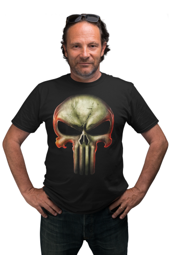 MĘSKA KOSZULKA FILMOWA  PUNISHER SKULL 9