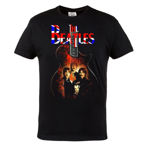 MĘSKA KOSZULKA MUZYCZNA ZESPÓŁ THE BEATLES LEGENDY MUZYKI 2