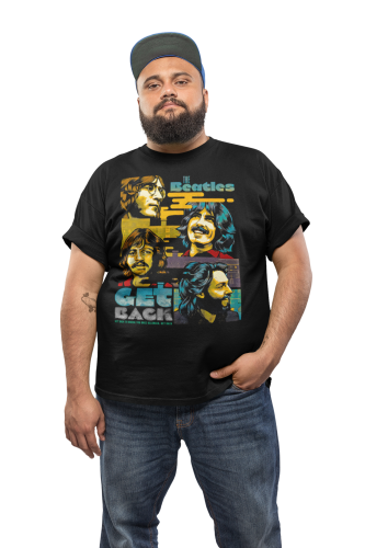 MĘSKA KOSZULKA MUZYCZNA ZESPÓŁ THE BEATLES 6