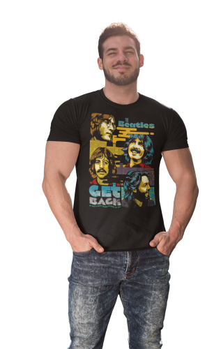 MĘSKA KOSZULKA MUZYCZNA ZESPÓŁ THE BEATLES 7
