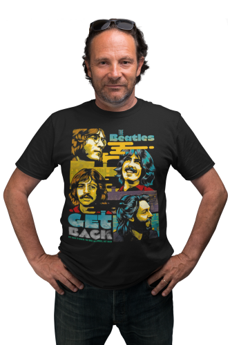 MĘSKA KOSZULKA MUZYCZNA ZESPÓŁ THE BEATLES 9