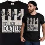 MĘSKA KOSZULKA MUZYCZNA ZESPÓŁ THE BEATLES VINTAGE