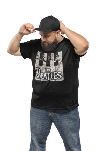 MĘSKA KOSZULKA MUZYCZNA ZESPÓŁ THE BEATLES VINTAGE 5