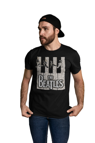MĘSKA KOSZULKA MUZYCZNA ZESPÓŁ THE BEATLES VINTAGE 3
