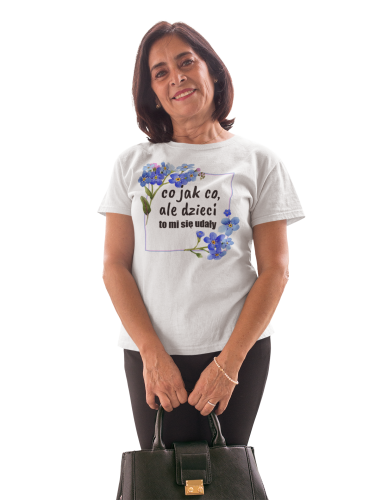 KOSZULKA DAMSKA PREZENT NA DZIEŃ MAMY DZIEŃ MATKI TORBA GRATIS 4