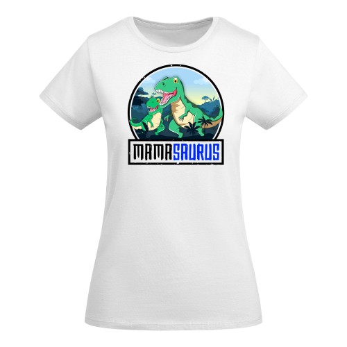 KOSZULKA DAMSKA PREZENT NA DZIEŃ MAMY MAMASAURUS TORBA GRATIS 2