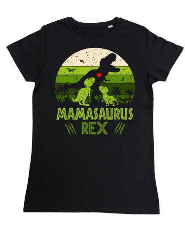 KOSZULKA DAMSKA PREZENT NA DZIEŃ MAMY MAMASAURUS REX 2 TORBA GRATIS 2
