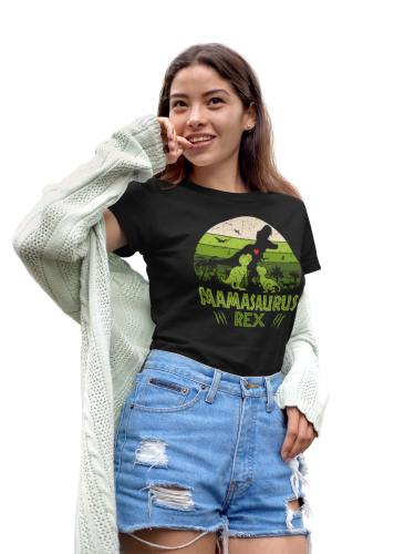 KOSZULKA DAMSKA PREZENT NA DZIEŃ MAMY MAMASAURUS REX 2 TORBA GRATIS 3