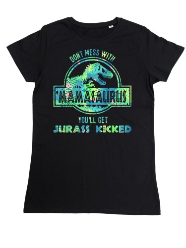 KOSZULKA DAMSKA PREZENT NA DZIEŃ MAMY DON'T MESS WITH MAMASAURUS TORBA GRATIS 2