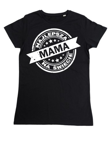 KOSZULKA DAMSKA PREZENT NA DZIEŃ MAMY NAJLEPSZA MAMA NA ŚWIECIE TORBA GRATIS 2