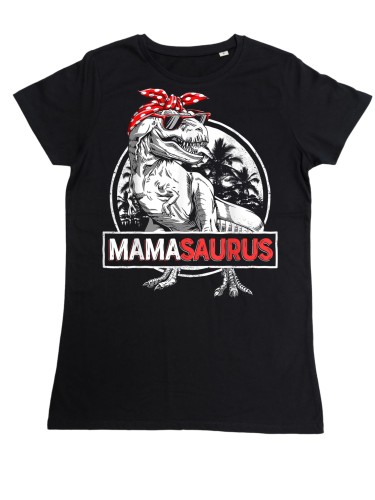 KOSZULKA DAMSKA PREZENT NA DZIEŃ MAMY MAMASAURUS TORBA GRATIS 2