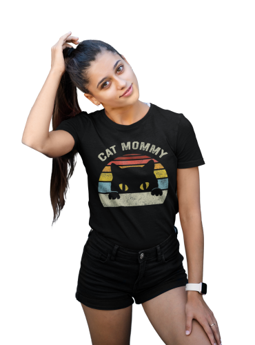KOSZULKA DAMSKA PREZENT NA DZIEŃ MAMY CAT MOMMY TORBA GRATIS 6