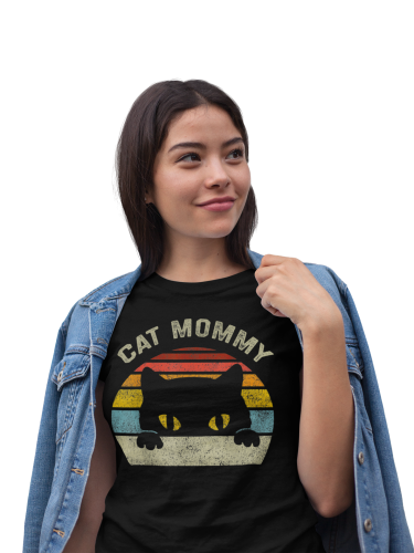 KOSZULKA DAMSKA PREZENT NA DZIEŃ MAMY CAT MOMMY TORBA GRATIS 7