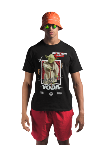 KOSZULKA MĘSKA FILMOWA STAR WARS GWIEZDNE WOJNY YODA 3