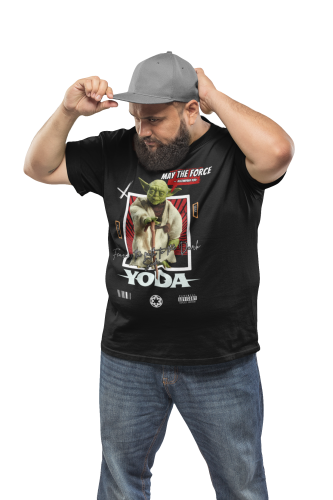 KOSZULKA MĘSKA FILMOWA STAR WARS GWIEZDNE WOJNY YODA 4