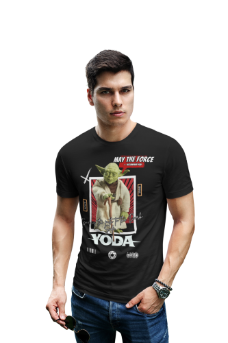 KOSZULKA MĘSKA FILMOWA STAR WARS GWIEZDNE WOJNY YODA 5