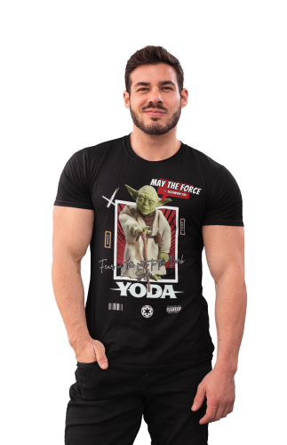 KOSZULKA MĘSKA FILMOWA STAR WARS GWIEZDNE WOJNY YODA 6