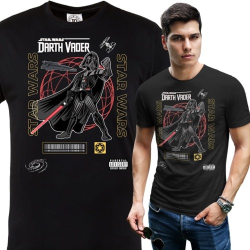 KOSZULKA MĘSKA FILMOWA STAR WARS GWIEZDNE WOJNY DARTH VADER 1
