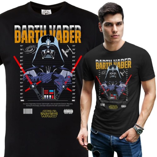 KOSZULKA MĘSKA FILMOWA STAR WARS GWIEZDNE WOJNY DARTH VADER