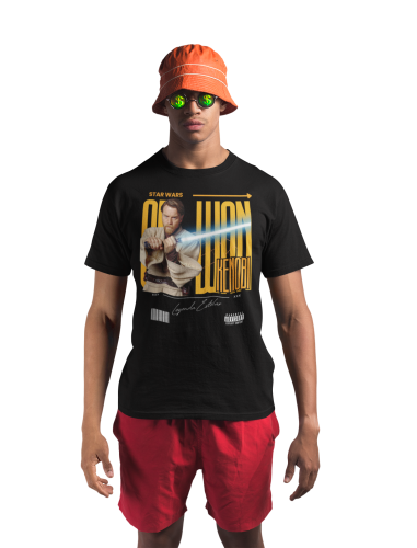 KOSZULKA MĘSKA FILMOWA STAR WARS GWIEZDNE WOJNY OBI WAN KENOBI 3