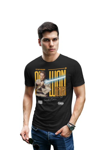KOSZULKA MĘSKA FILMOWA STAR WARS GWIEZDNE WOJNY OBI WAN KENOBI 6