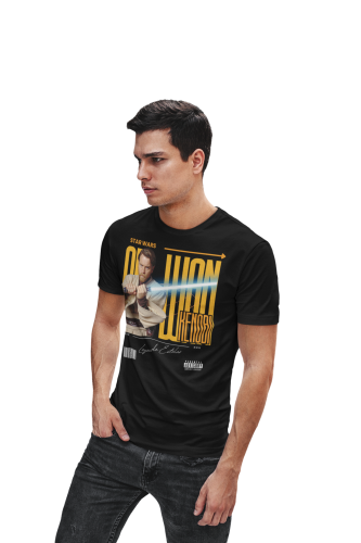 KOSZULKA MĘSKA FILMOWA STAR WARS GWIEZDNE WOJNY OBI WAN KENOBI 7