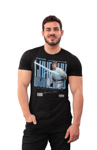 KOSZULKA MĘSKA FILMOWA STAR WARS GWIEZDNE WOJNY LUKE SKYWALKER 8