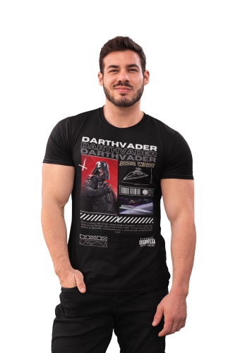 KOSZULKA MĘSKA FILMOWA STAR WARS GWIEZDNE WOJNY DARTH VADER 8