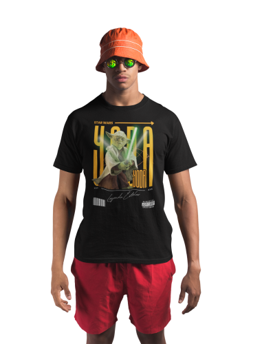 KOSZULKA MĘSKA FILMOWA STAR WARS GWIEZDNE WOJNY MISTRZ YODA 3