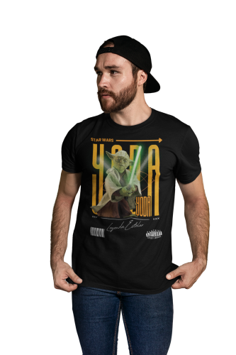 KOSZULKA MĘSKA FILMOWA STAR WARS GWIEZDNE WOJNY MISTRZ YODA 5