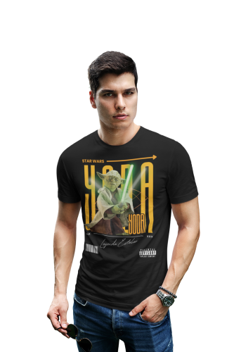 KOSZULKA MĘSKA FILMOWA STAR WARS GWIEZDNE WOJNY MISTRZ YODA 6