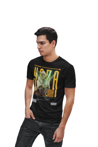 KOSZULKA MĘSKA FILMOWA STAR WARS GWIEZDNE WOJNY MISTRZ YODA 7