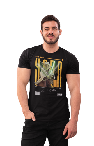KOSZULKA MĘSKA FILMOWA STAR WARS GWIEZDNE WOJNY MISTRZ YODA 8