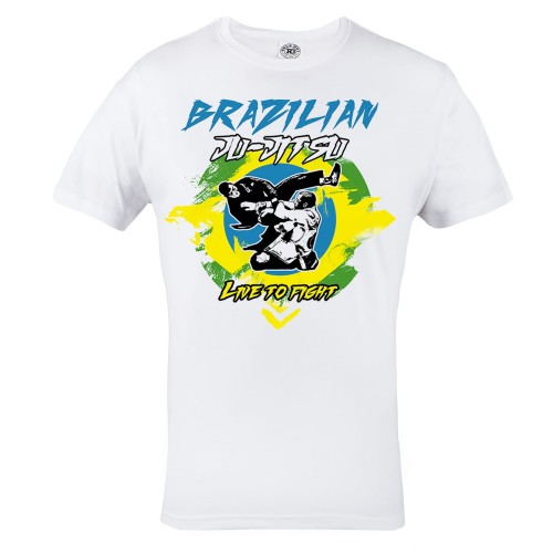KOSZULKA BRAZILIAN JU-JITSU LIVE TO FIGHT 1
