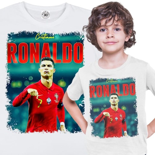  DZIECIĘCA KOSZULKA PIŁKA NOŻNA CRISTIANO RONALDO 