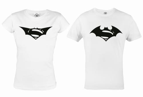 ZESTAW KOSZULEK WALENTYNKOWYCH SUPERHEROES PREZENT NA WALENTYNKI 