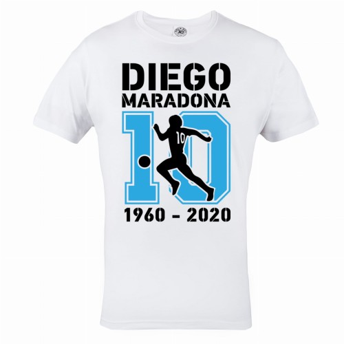 KOSZULKA MĘSKA DIEGO MARADONA PIŁKARZ 1960-2020