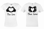 ZESTAW KOSZULEK WALENTYNKOWYCH TRUE LOVE PREZENT NA WALENTYNKI