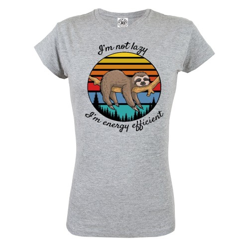 KOSZULKA NA DZIEŃ KOBIET I'M NOT LAZY, I'M ENERGY EFFICIENT 