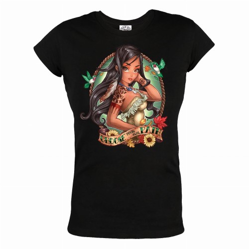 KOSZULKA NA DZIEŃ KOBIET POCAHONTAS - CHOOSE YOUR OWN PATH 