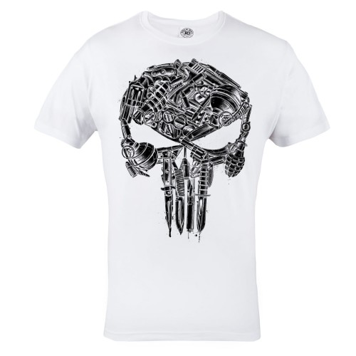 MĘSKA KOSZULKA BAWEŁNIANA PUNISHER   