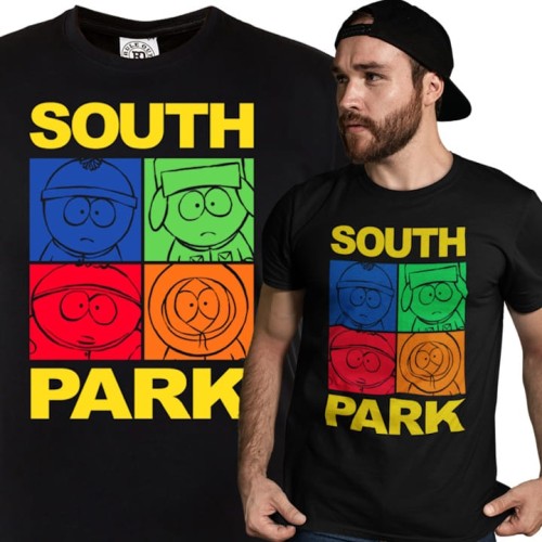 KOSZULKA MĘSKA SOUTH PARK SERIAL ANIMOWANY POSTACIE 1