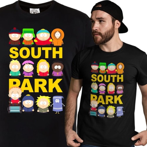 KOSZULKA MĘSKA SOUTH PARK SERIAL ANIMOWANY POSTACIE 1