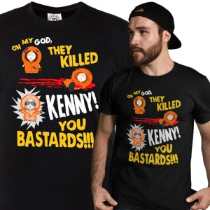 KOSZULKA MĘSKA SOUTH PARK SERIAL ANIMOWANY KENNY